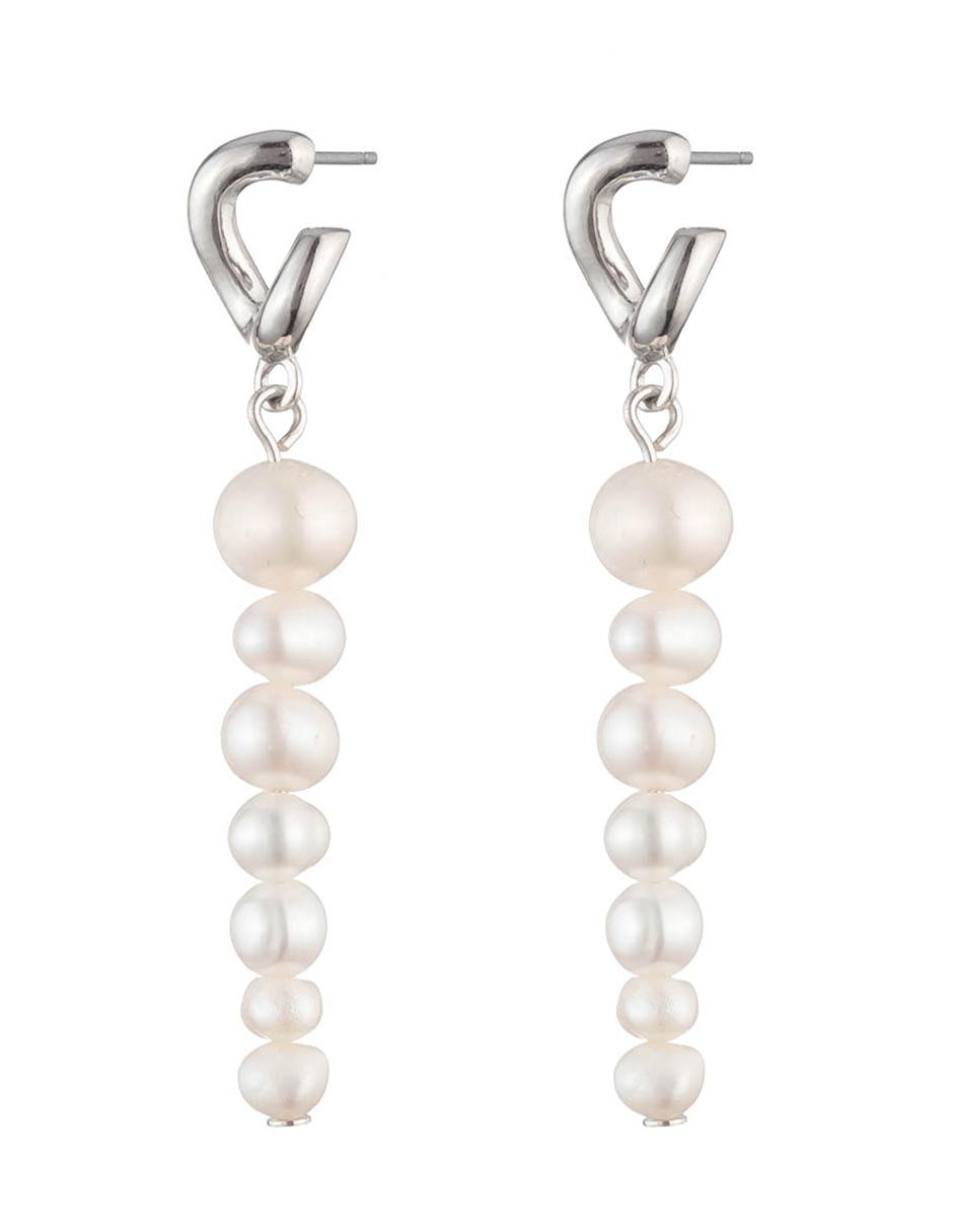 Aretes con acabado brillante 2