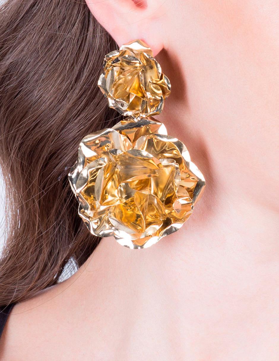 Aretes de oro amarillo 3