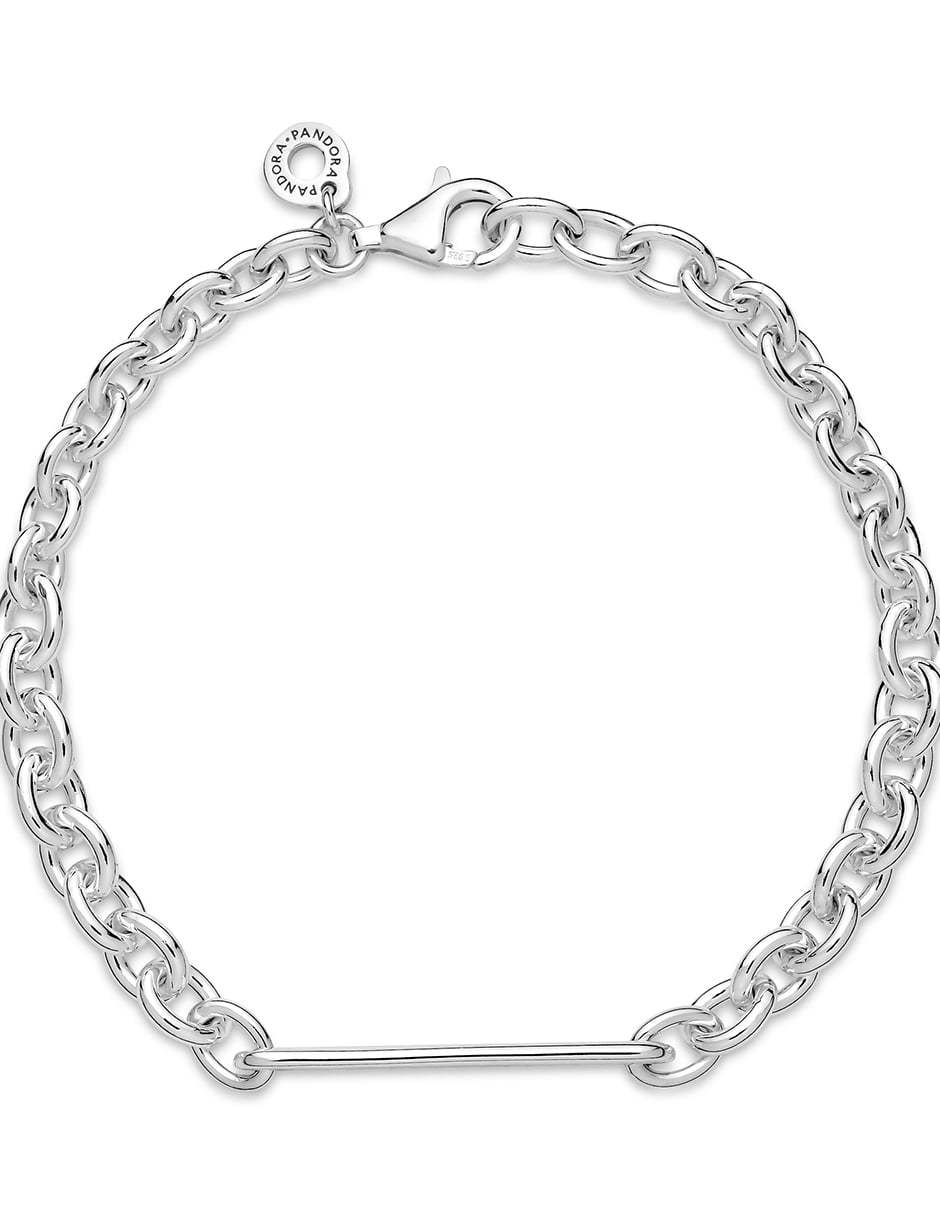 Brazalete de plata acabado pulido 3