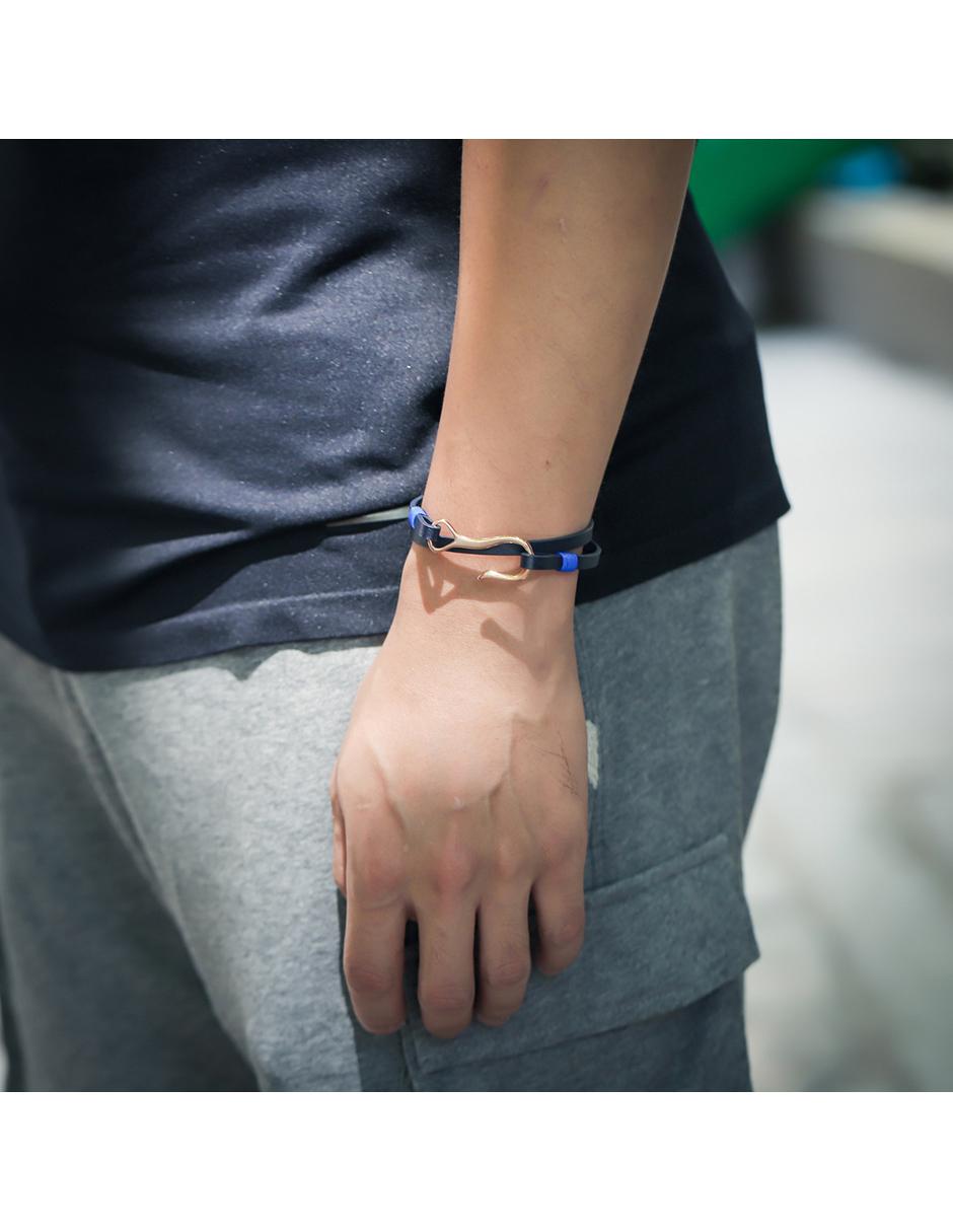 Pulsera de piel acabado mate 2