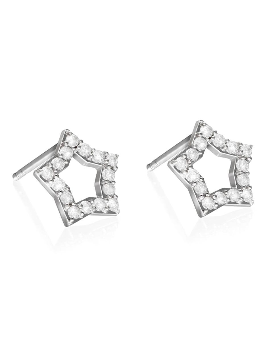 Broqueles de plata con acabado plateado Broqueles de plata con acabado plateado
