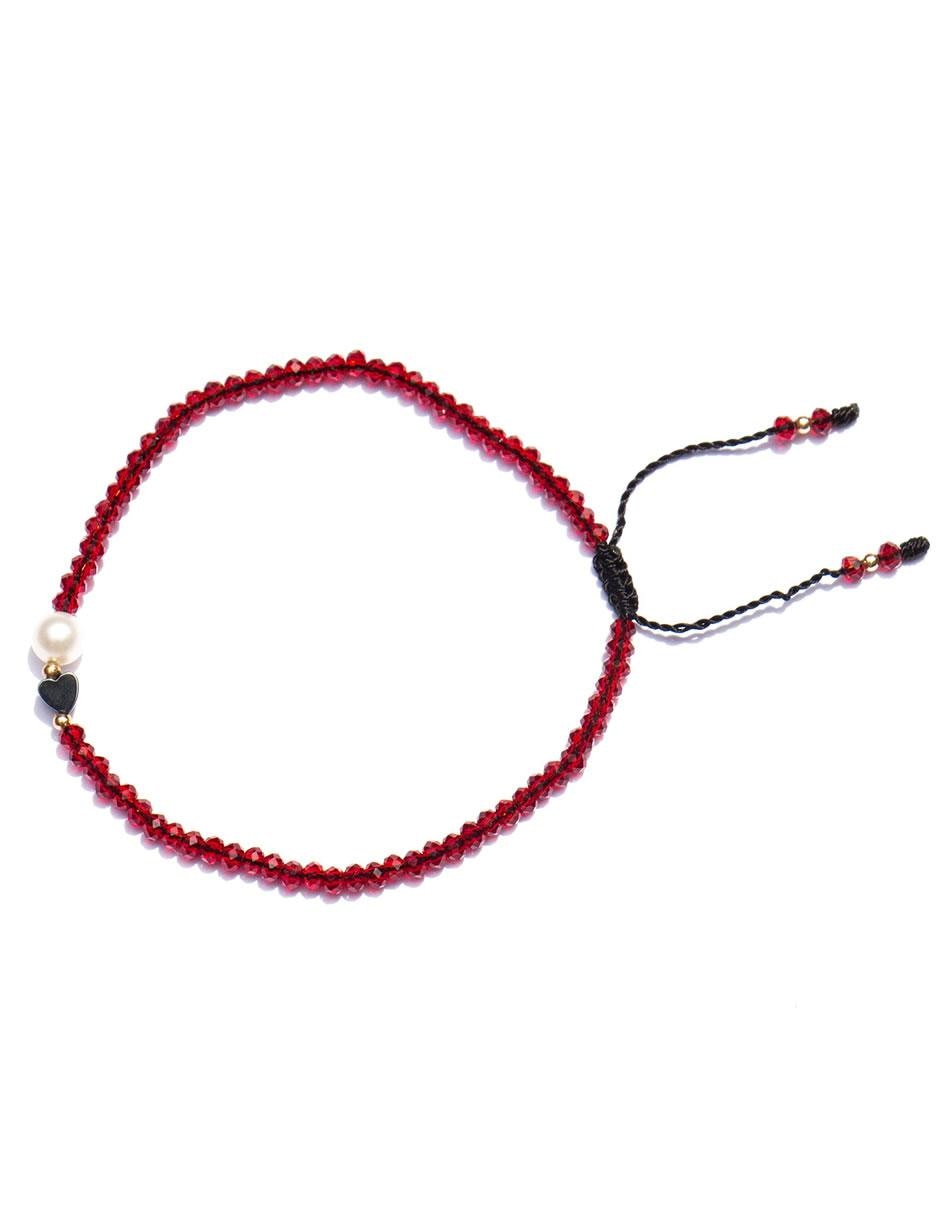 Pulsera con perla acabado liso 3