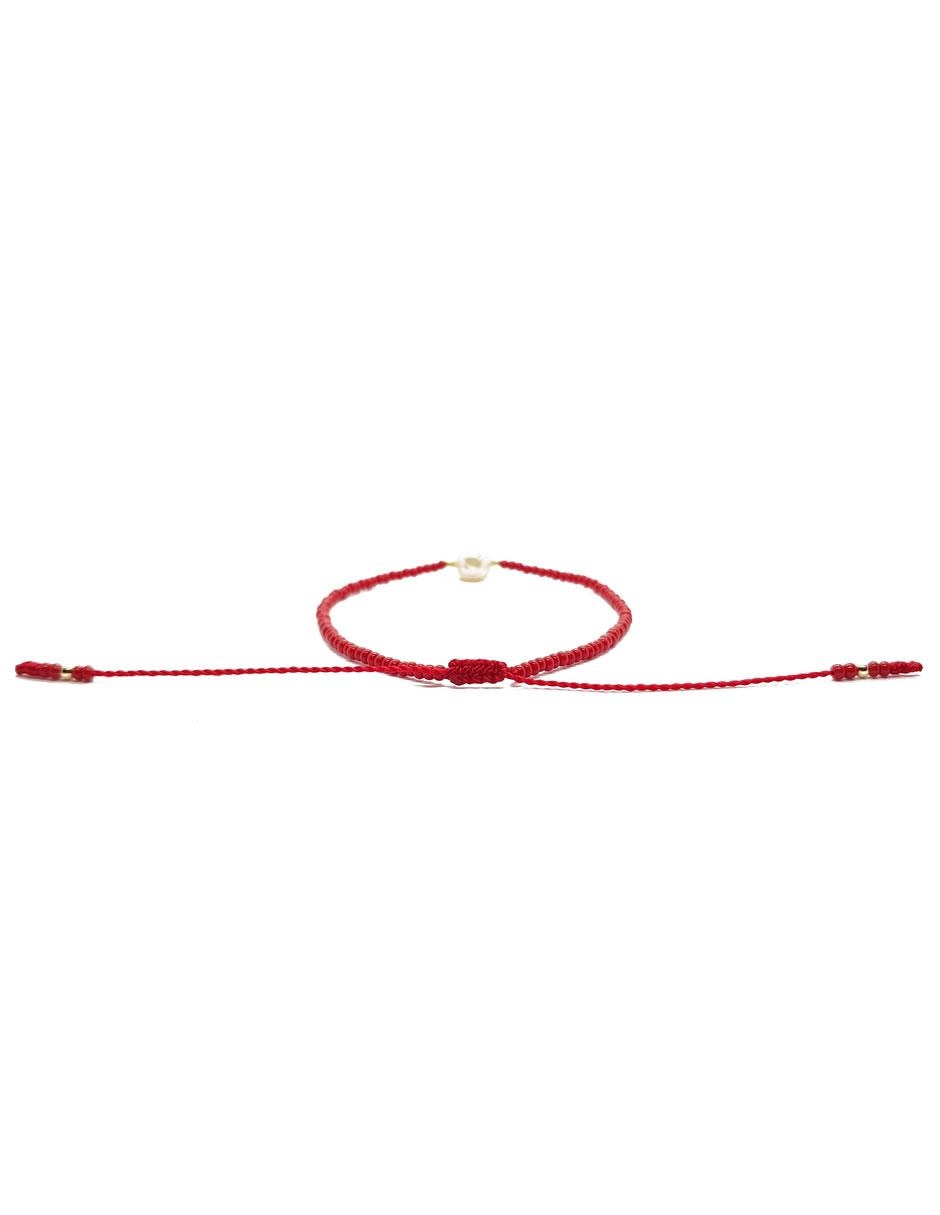 Pulsera con perla acabado liso 3