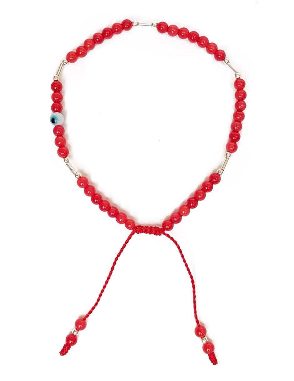 Pulsera de plata acabado liso 2