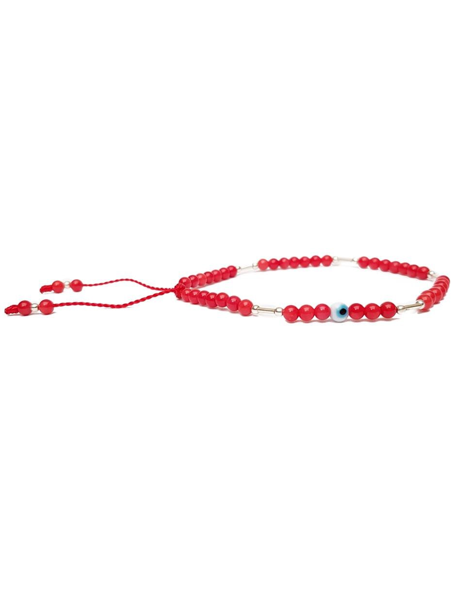Pulsera de plata acabado liso 3