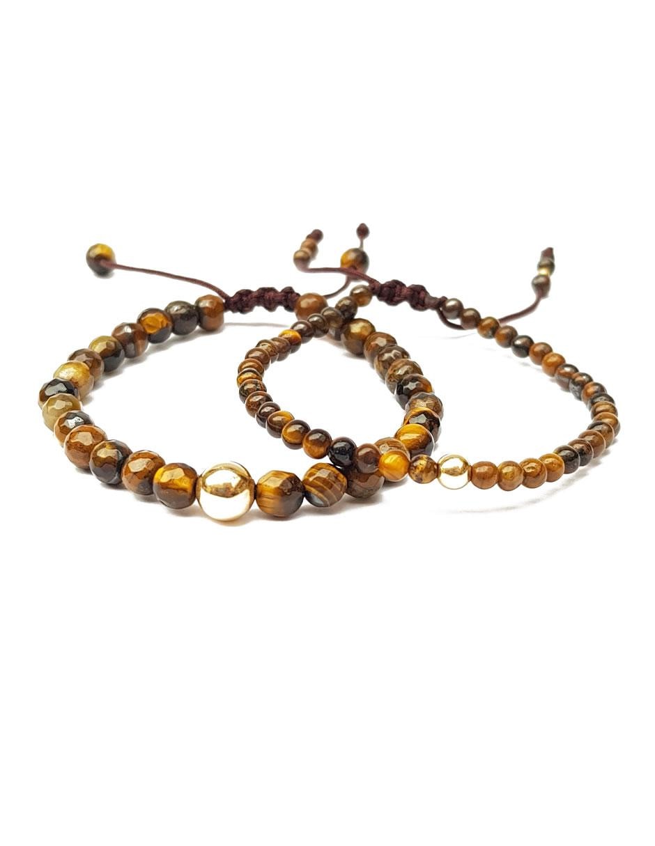 Set pulsera con Ojo de Tigre 1