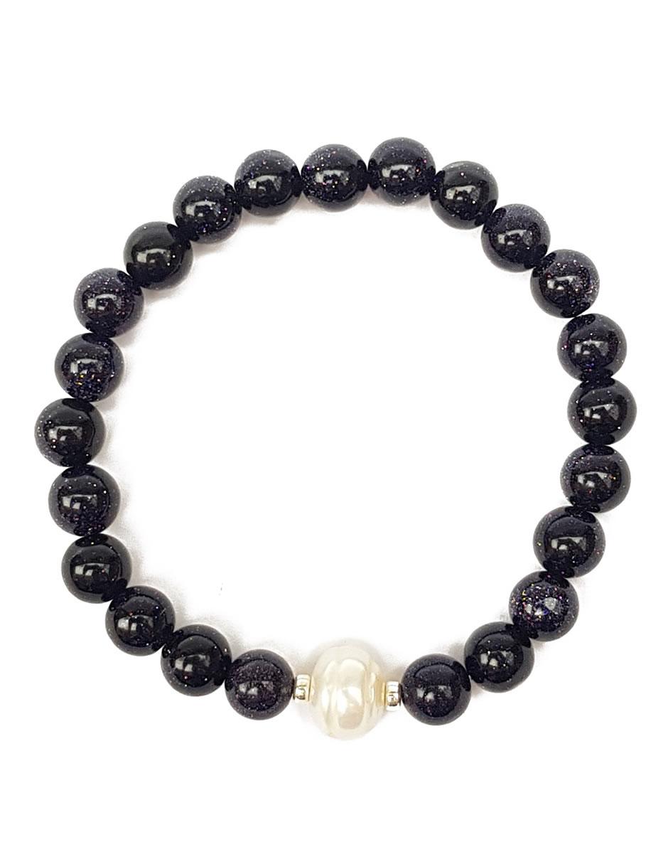 Set pulsera de plata con Aventurina, Sodalita y Rodonita 4