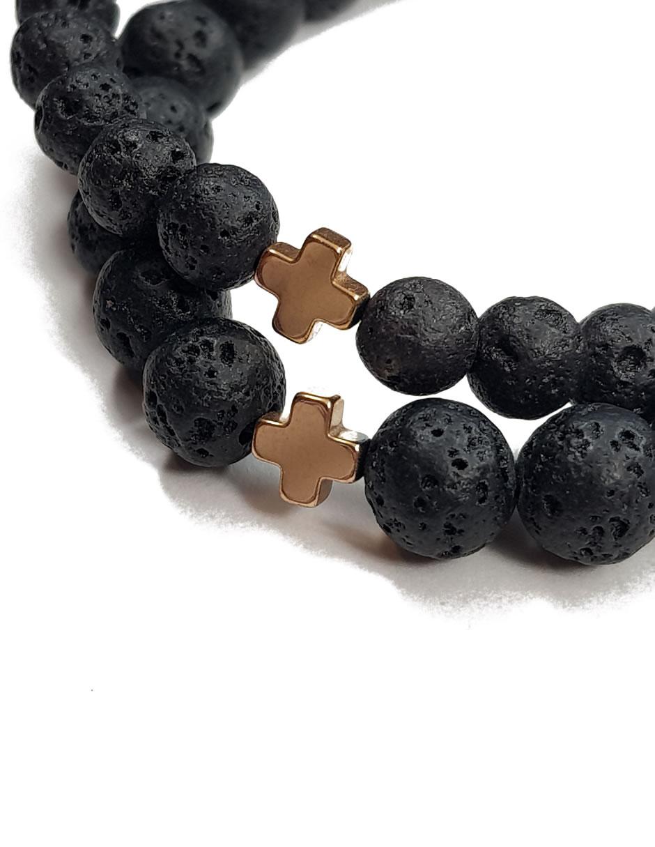 Set pulsera acabado mate 2
