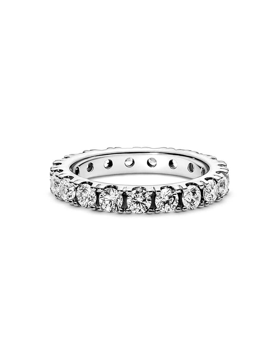 Anillo Timeless P 925 de plata zirconia cúbica pavé