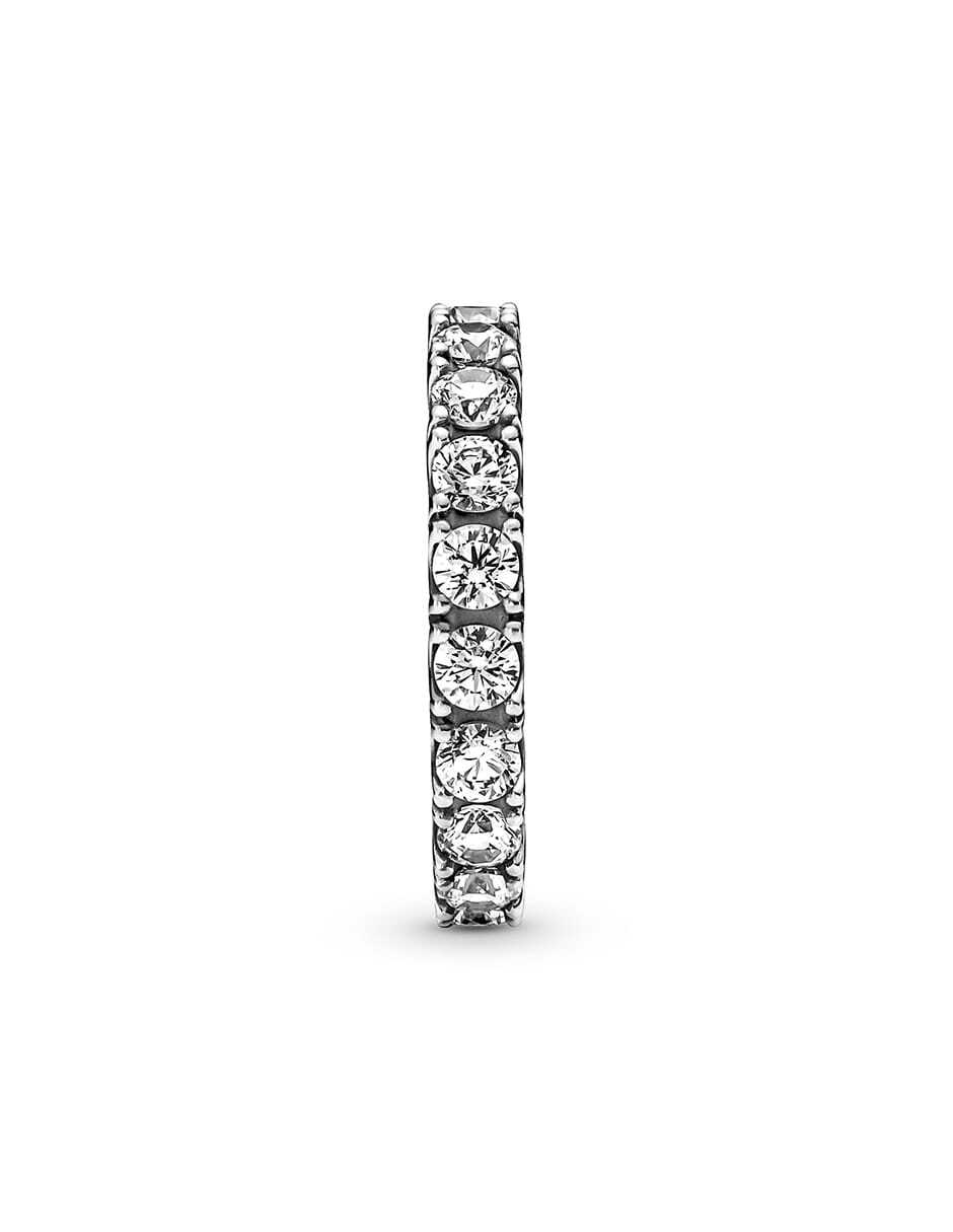 Anillo Timeless P 925 de plata zirconia cúbica pavé