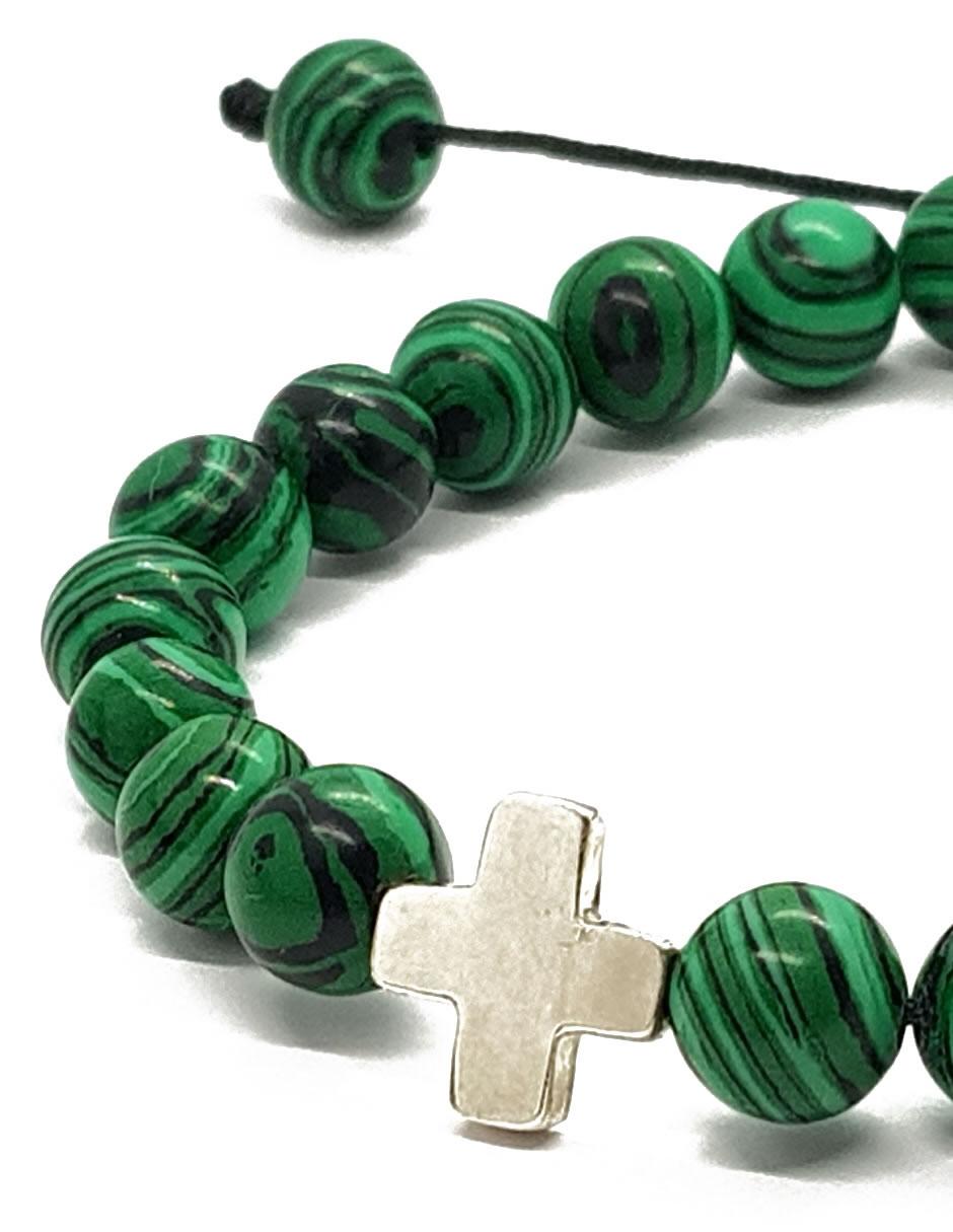 Pulsera de plata acabado liso 3