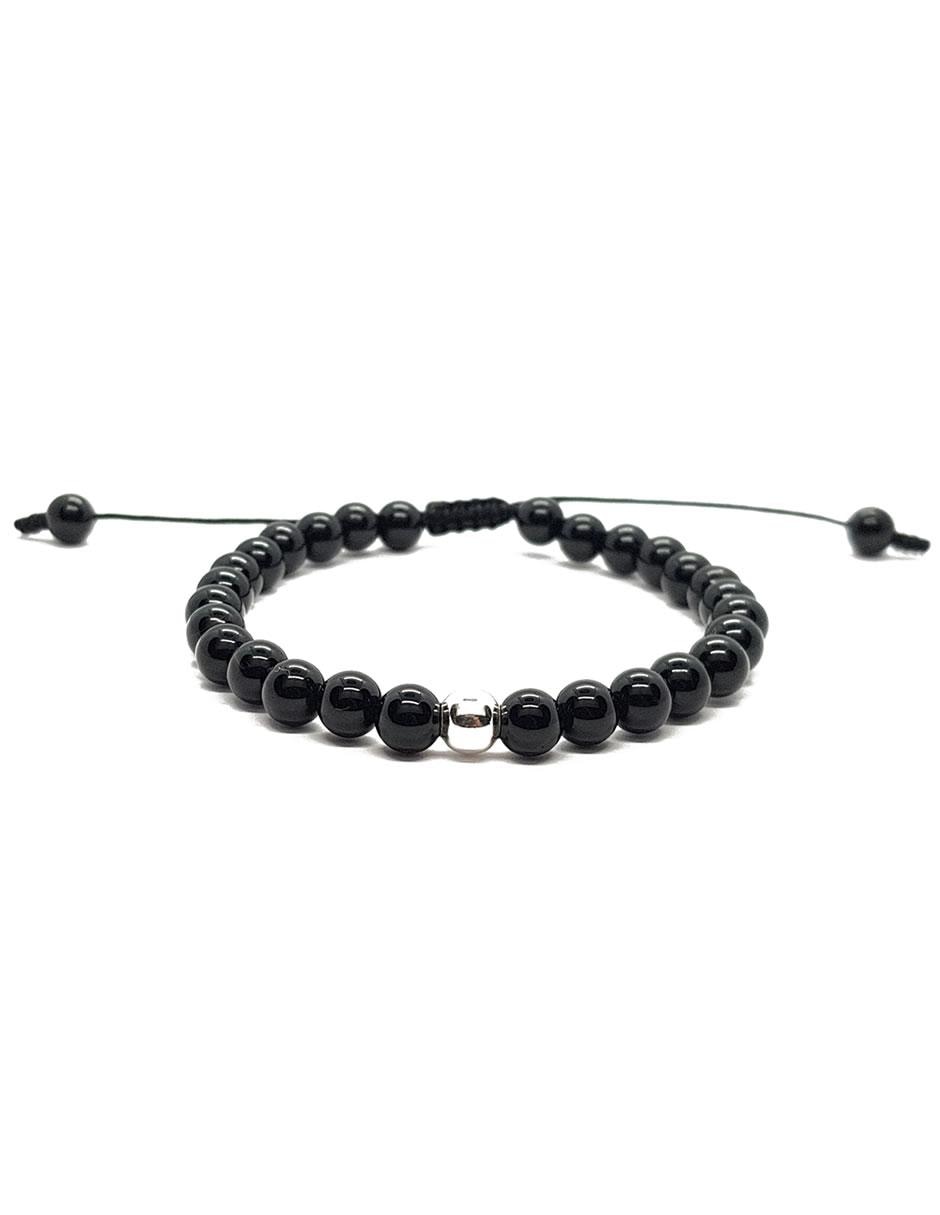 Pulsera de plata acabado liso