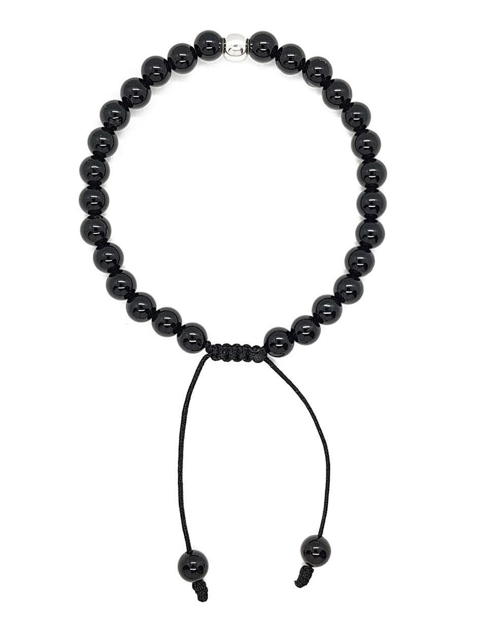 Pulsera de plata acabado liso 2
