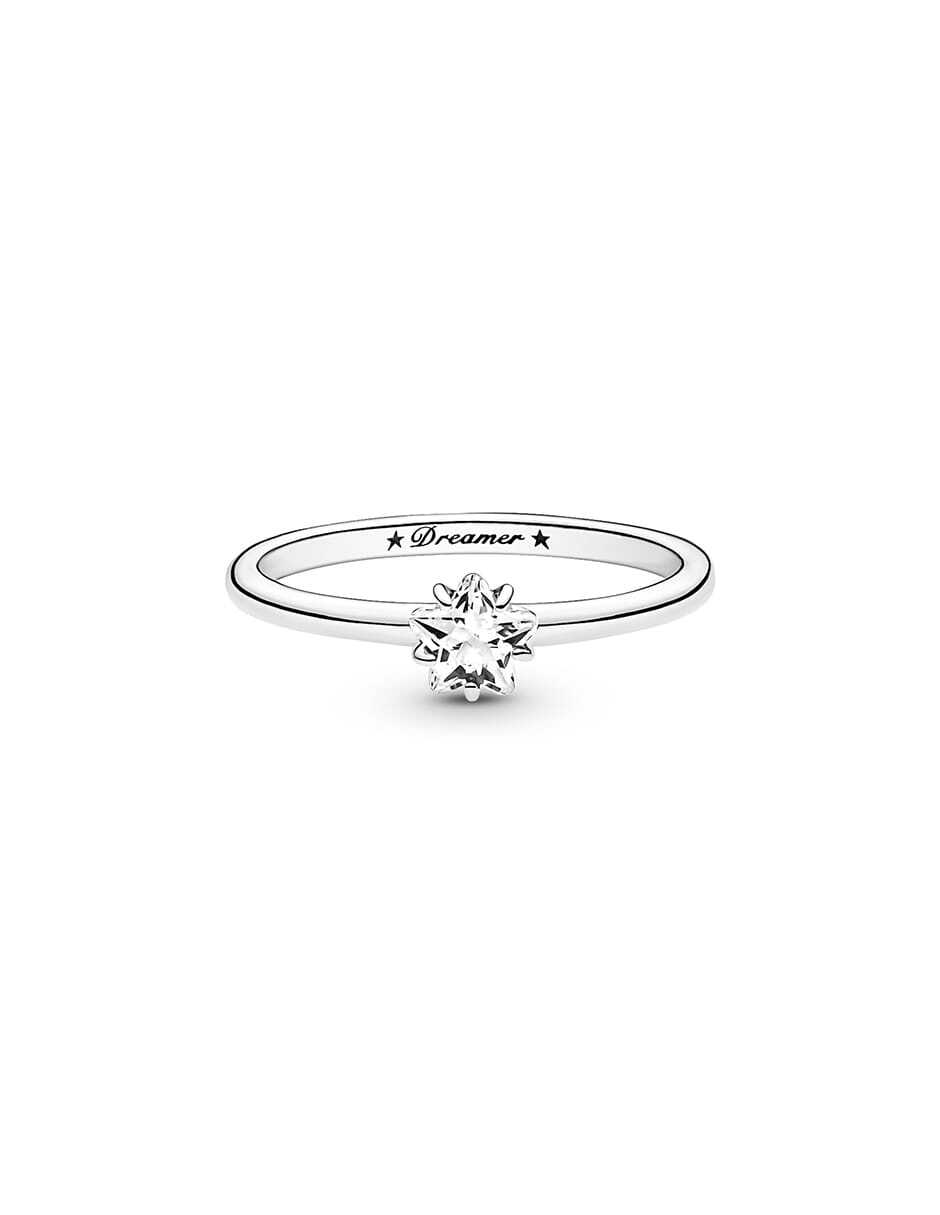 Anillo de estrella Moments P 925 de plata zirconia cúbica pulido