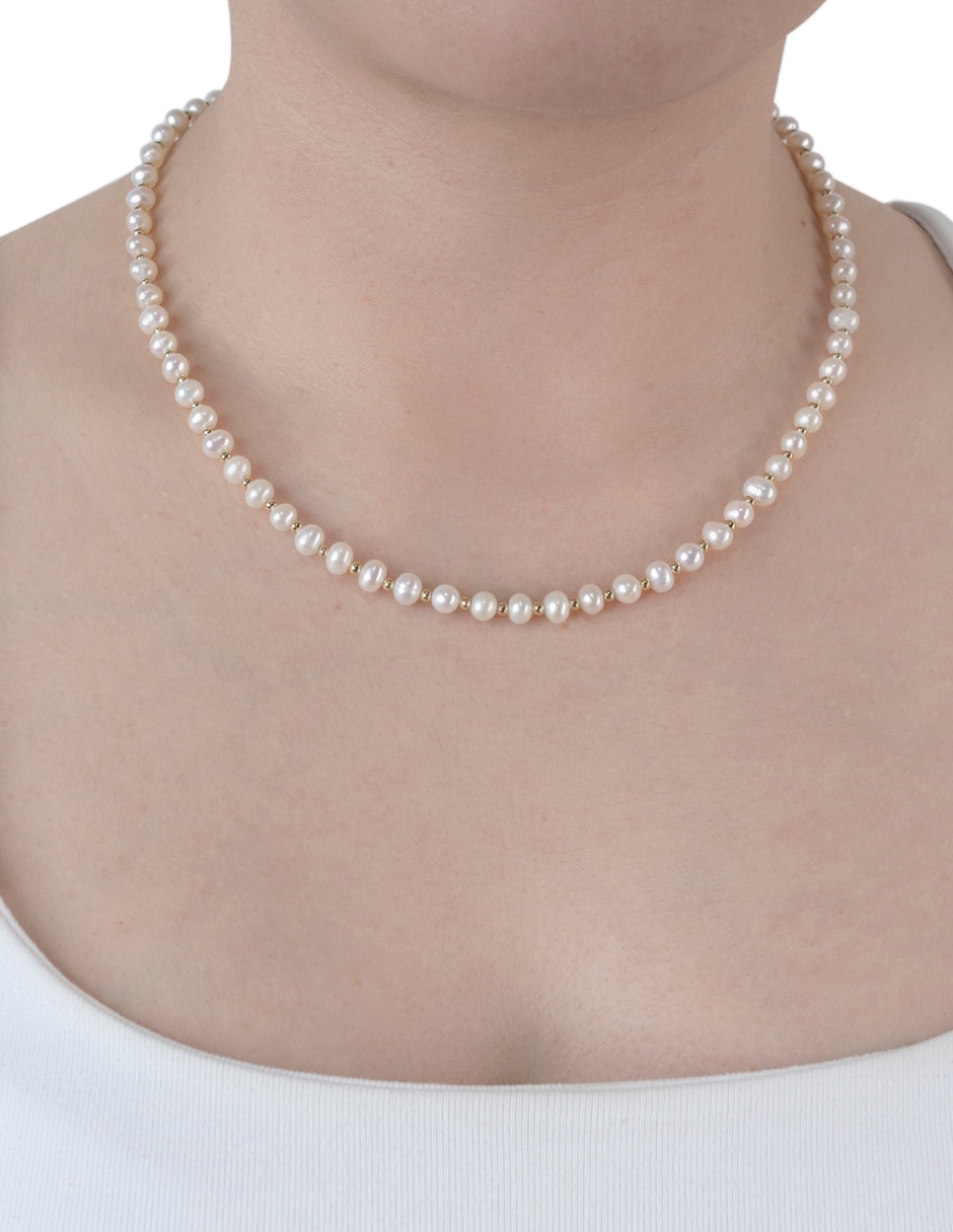 Collar emanuel ungaro estacional de baño de oro