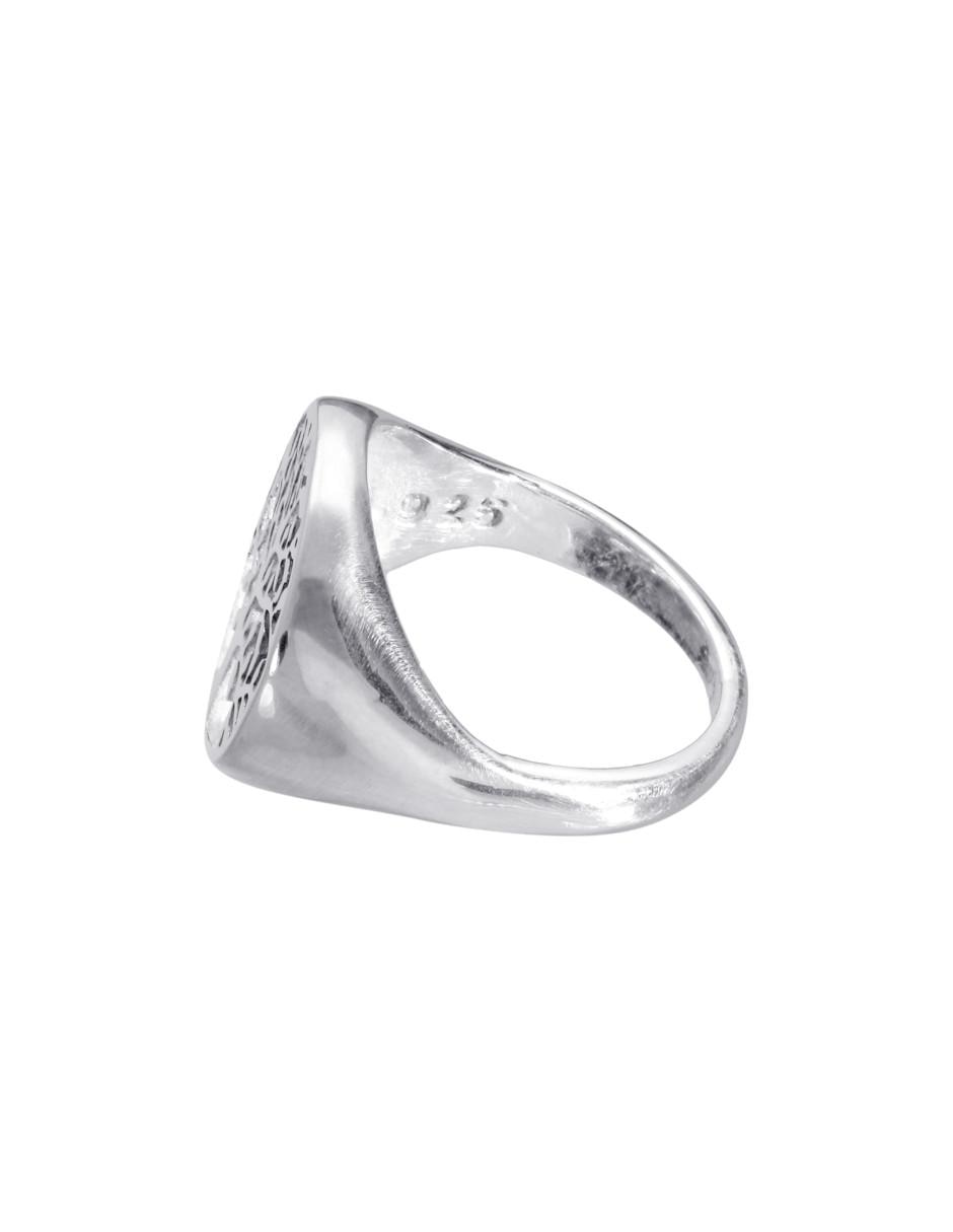 Anillo de árbol P 925 pulido