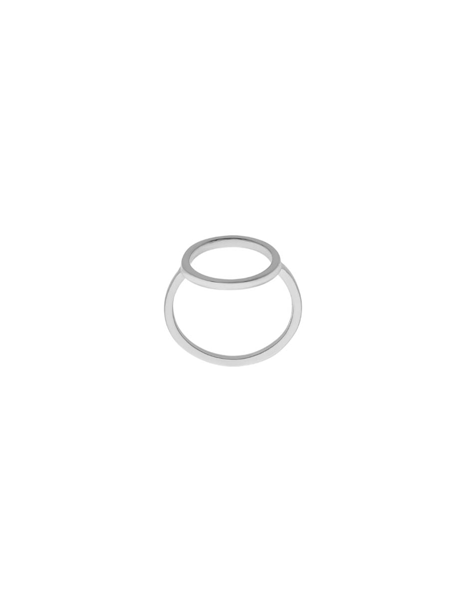 Anillo de plata P 925 con acabado baño de oro