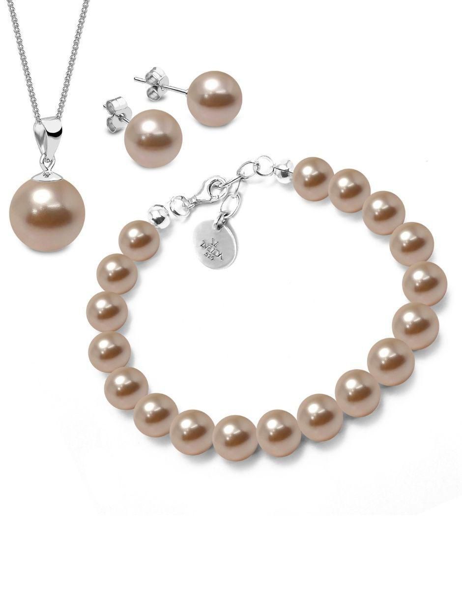 Aretes, collar y pulsera p 925 Aretes, collar y pulsera p 925