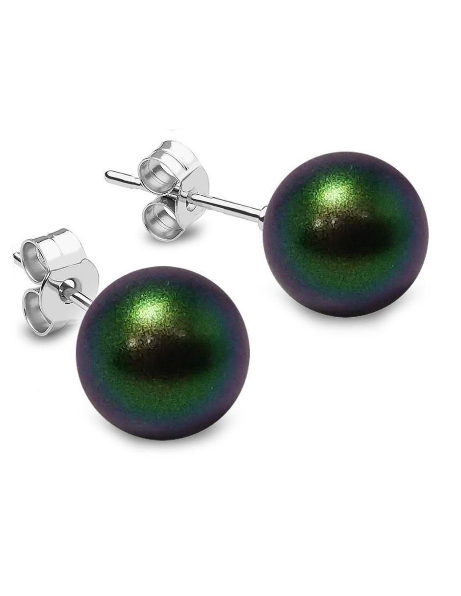Broqueles de plata con acabado brillante cristal Broqueles de plata con acabado brillante cristal