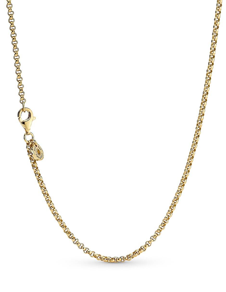 Collar Moments de plata con acabado baño de oro P 925
