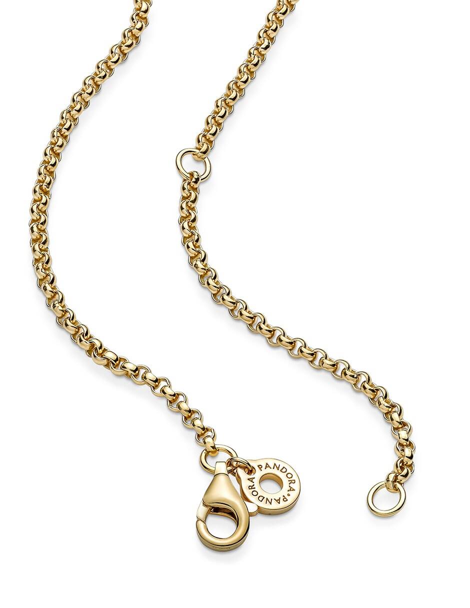 Collar Moments de plata con acabado baño de oro P 925 4