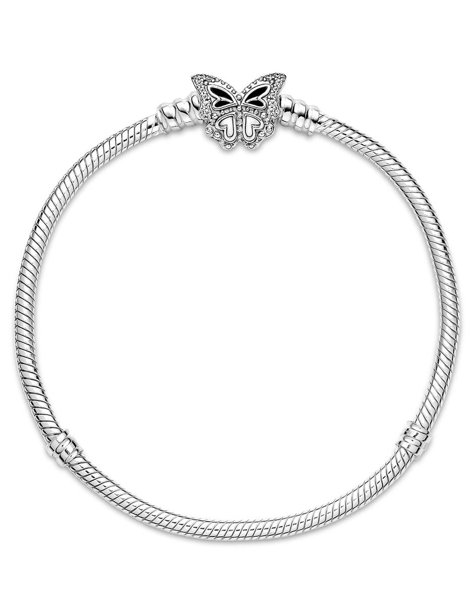Brazalete de plata acabado pulido 3
