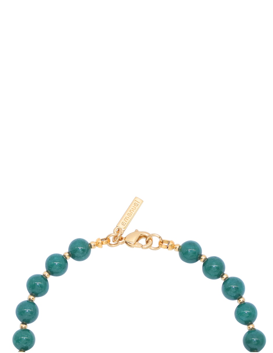 Pulsera con gema acabado lustre Pulsera con gema acabado lustre