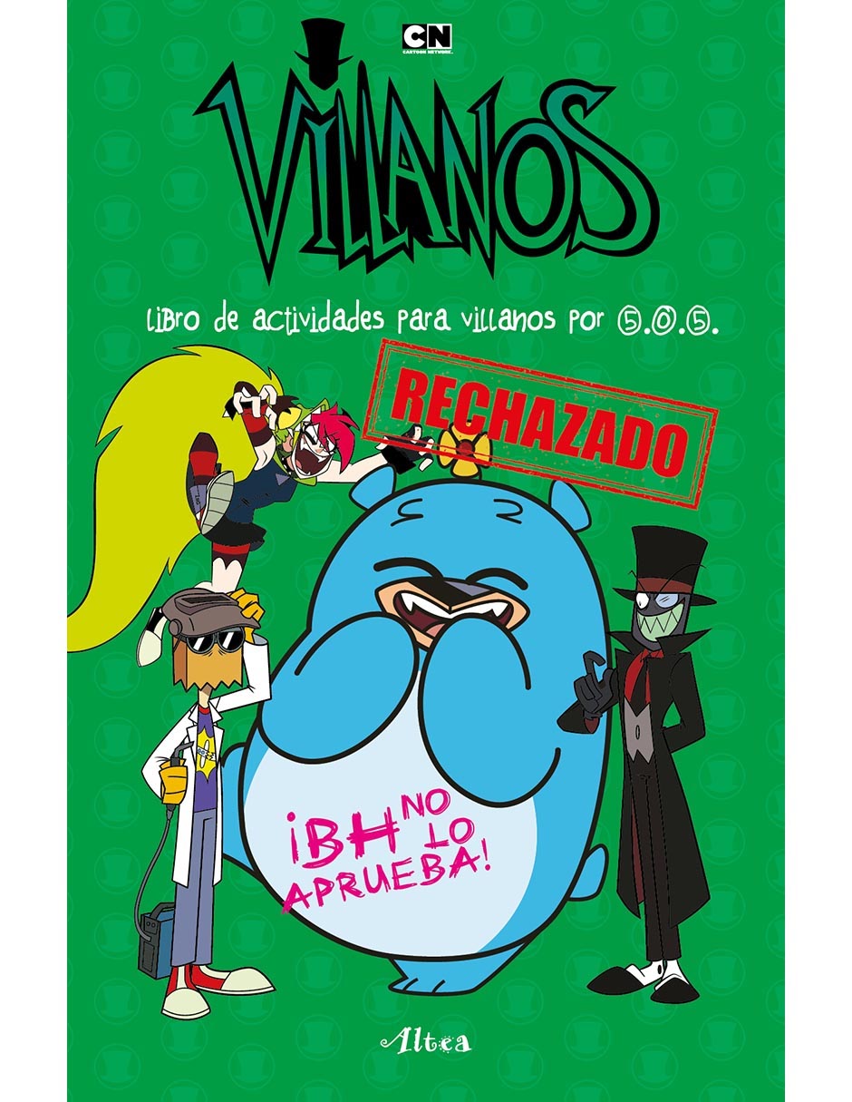 Imagen de producto Libro Libro de actividades y colorear para villanos de Alan ituriel