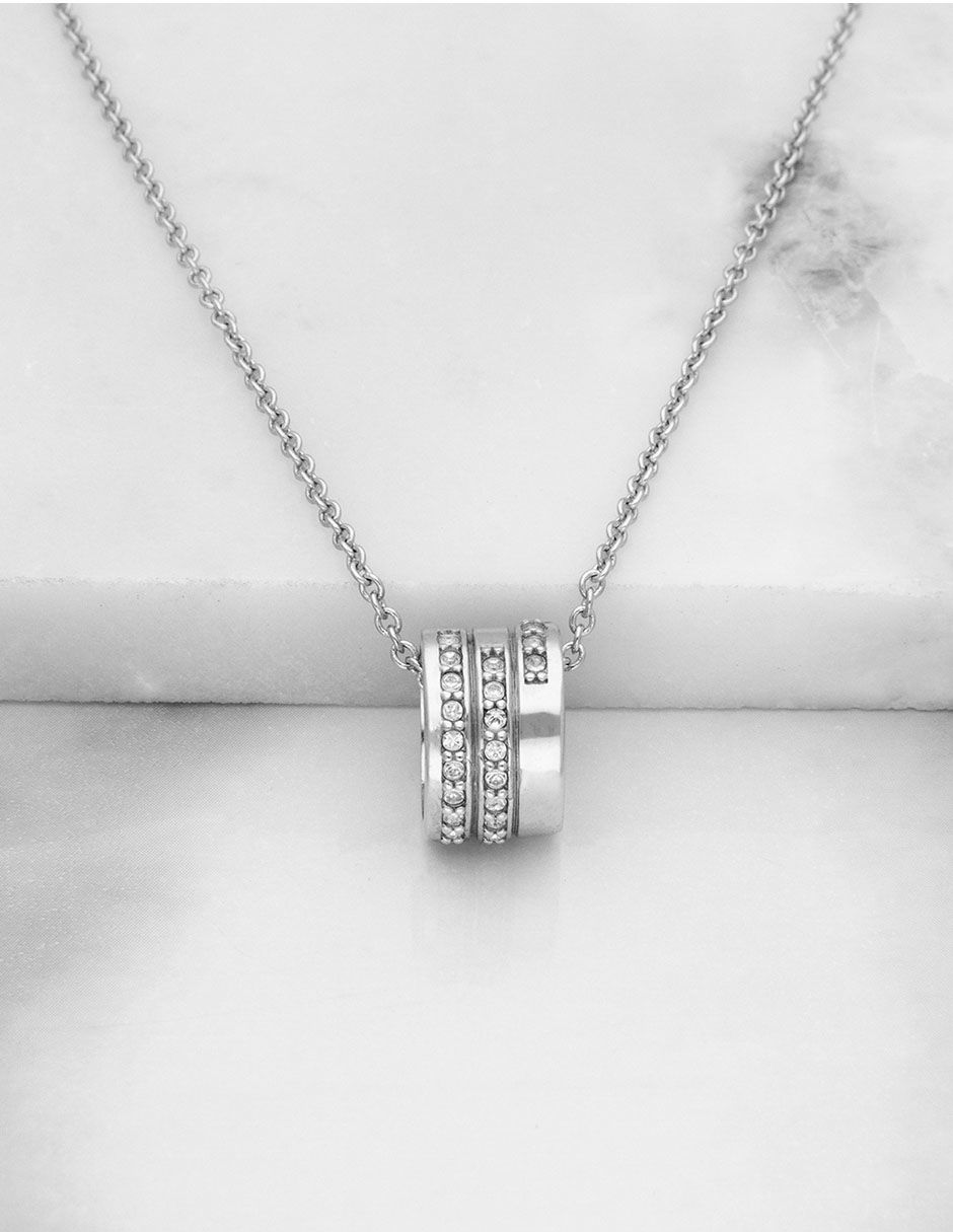 Dije redonda cristal 6