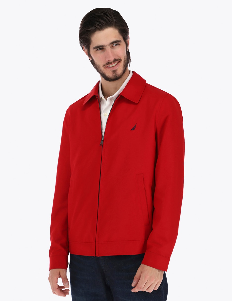 Chamarra casual impermeable con bolsillos para hombre Chamarra casual impermeable con bolsillos para hombre