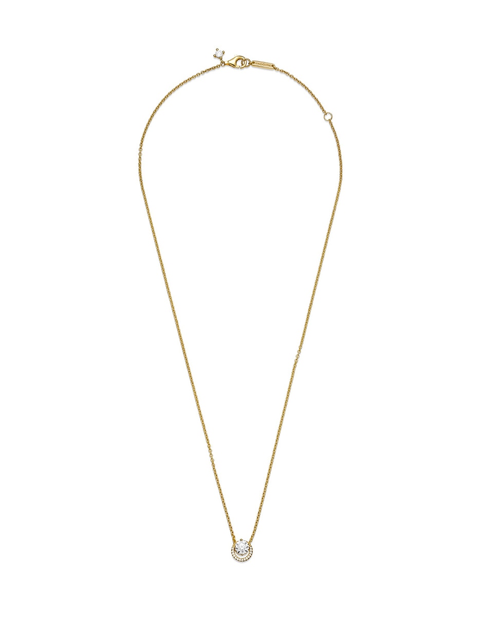 Collar de plata con acabado baño de oro 14 K 3