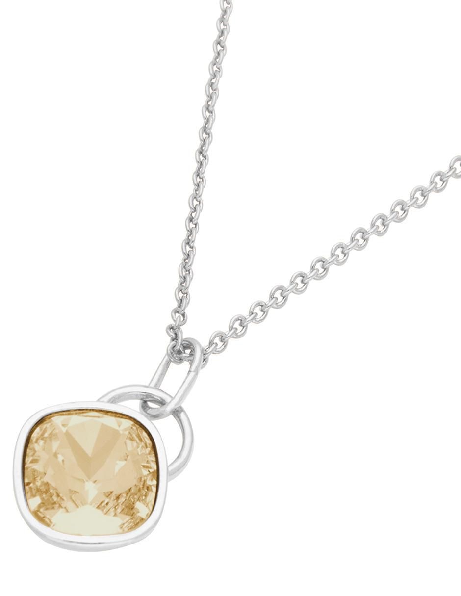 Dije de rombo ortiz espinosa cristal