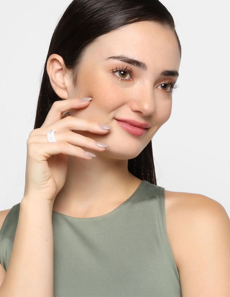 Anillo cristal brillante