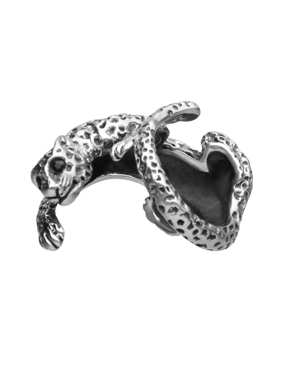 Anillo de jaguar México Salvaje P 925 zafiro brillante