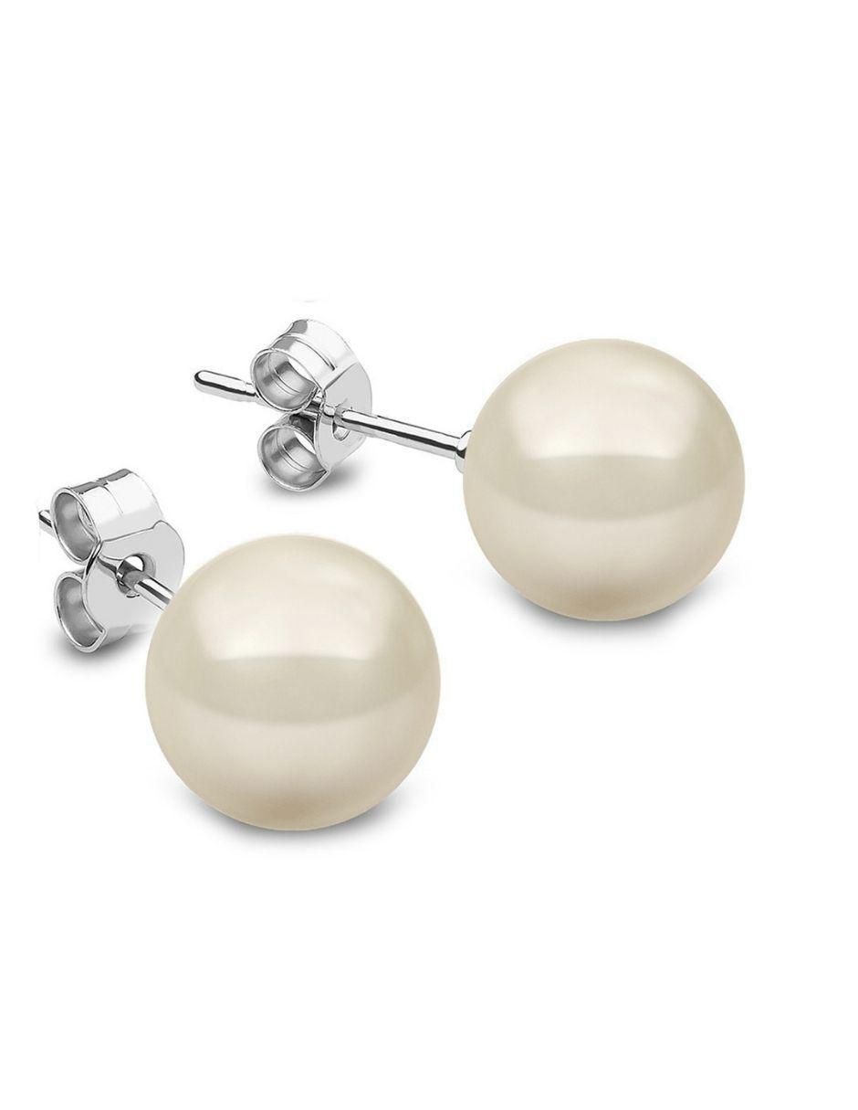 Aretes y collar redondo Pearls p 925 cristal 7