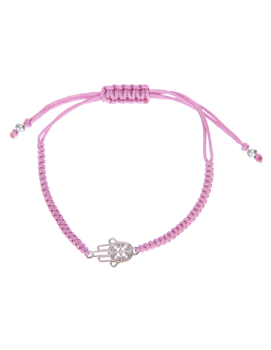 Pulsera de plata P 925 Mano de Fátima acabado pulido 1