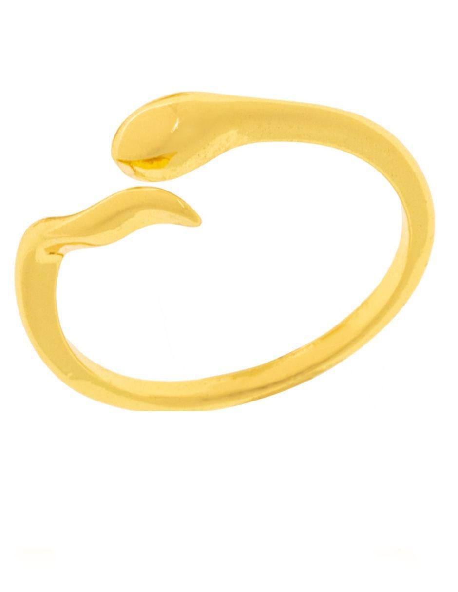 Anillo baño de oro