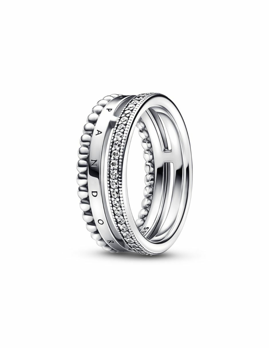 Anillo 101 Dálmatas P 925 de plata zirconia cúbica brillante
