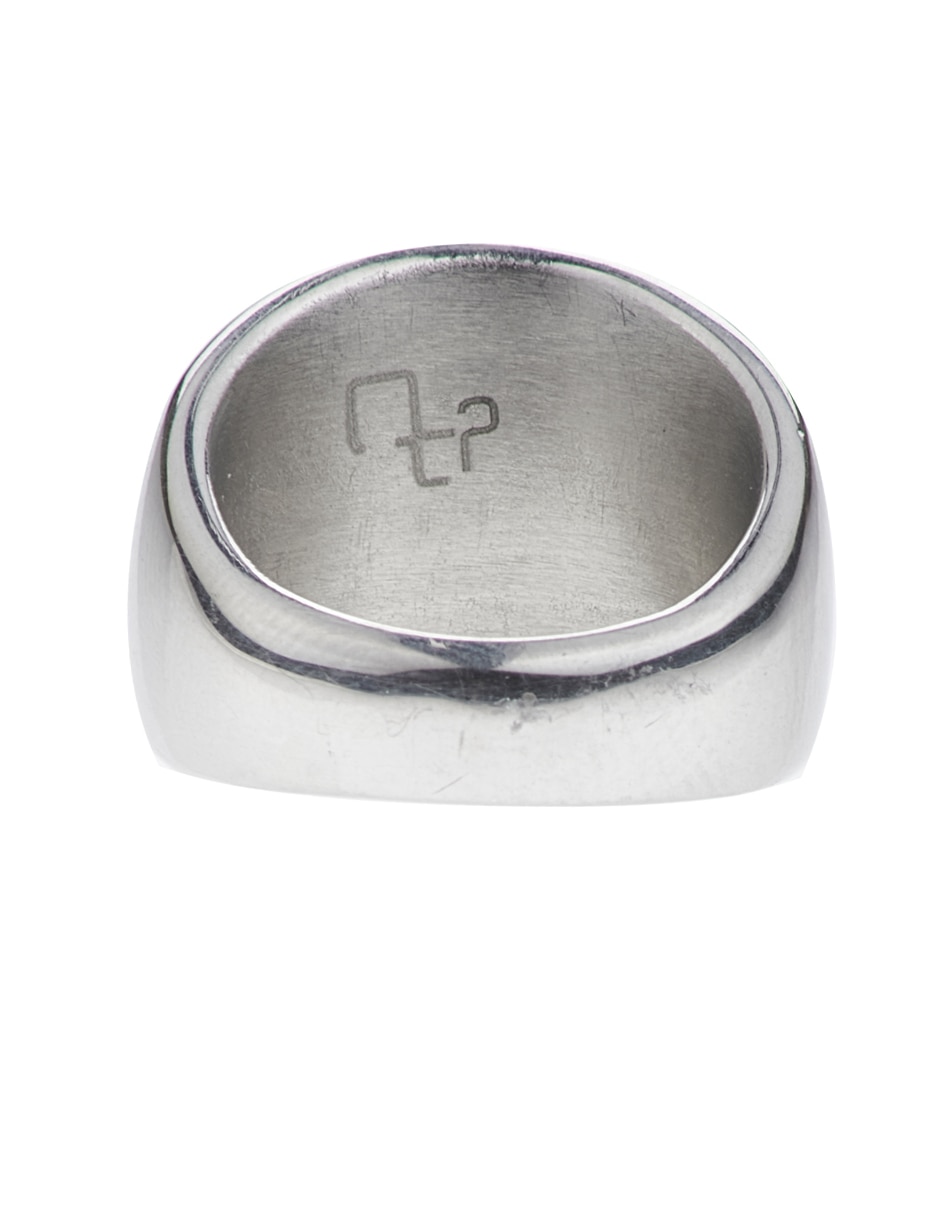 Anillo Facetas P 925 de plata brillante