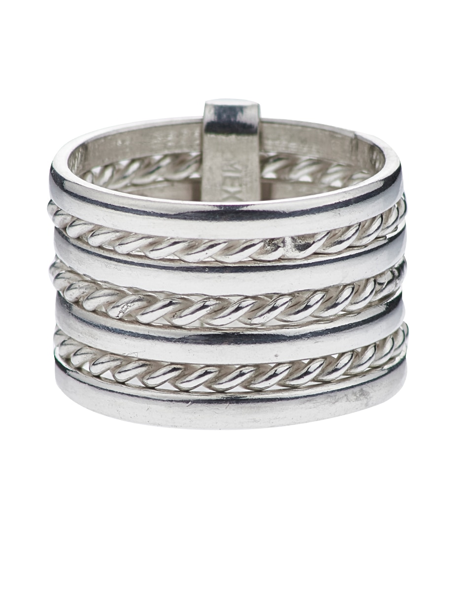 Anillo P 925 de plata brillante 1