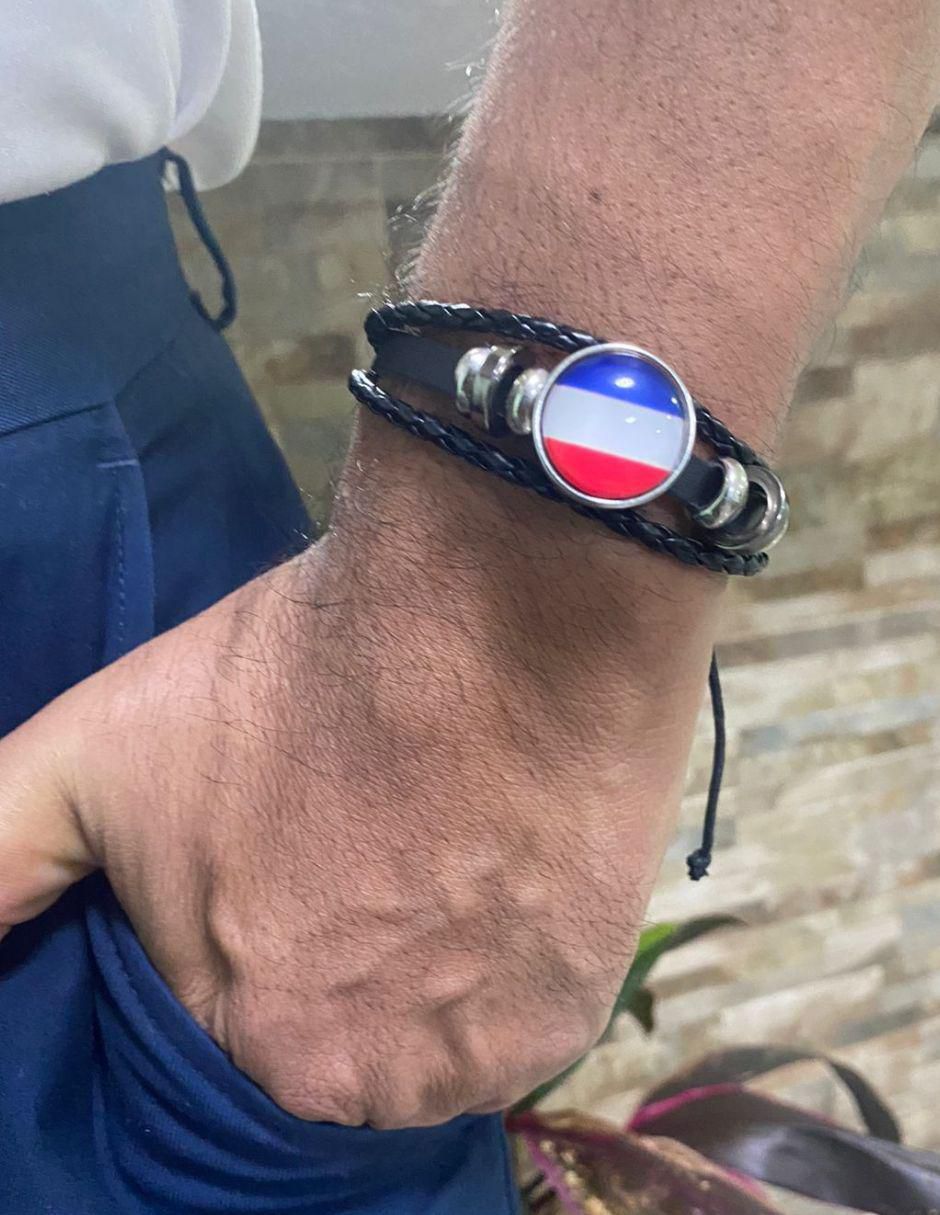 Pulsera de piel acabado liso 2