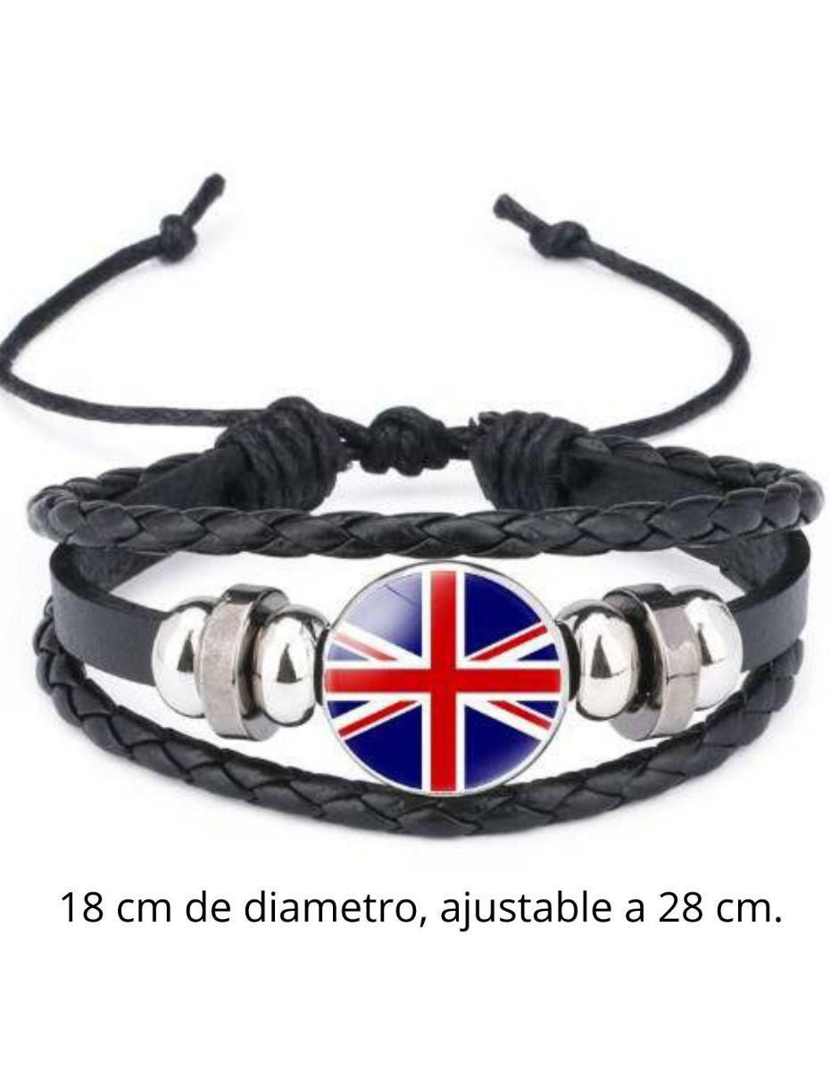 Pulsera de piel acabado liso 3
