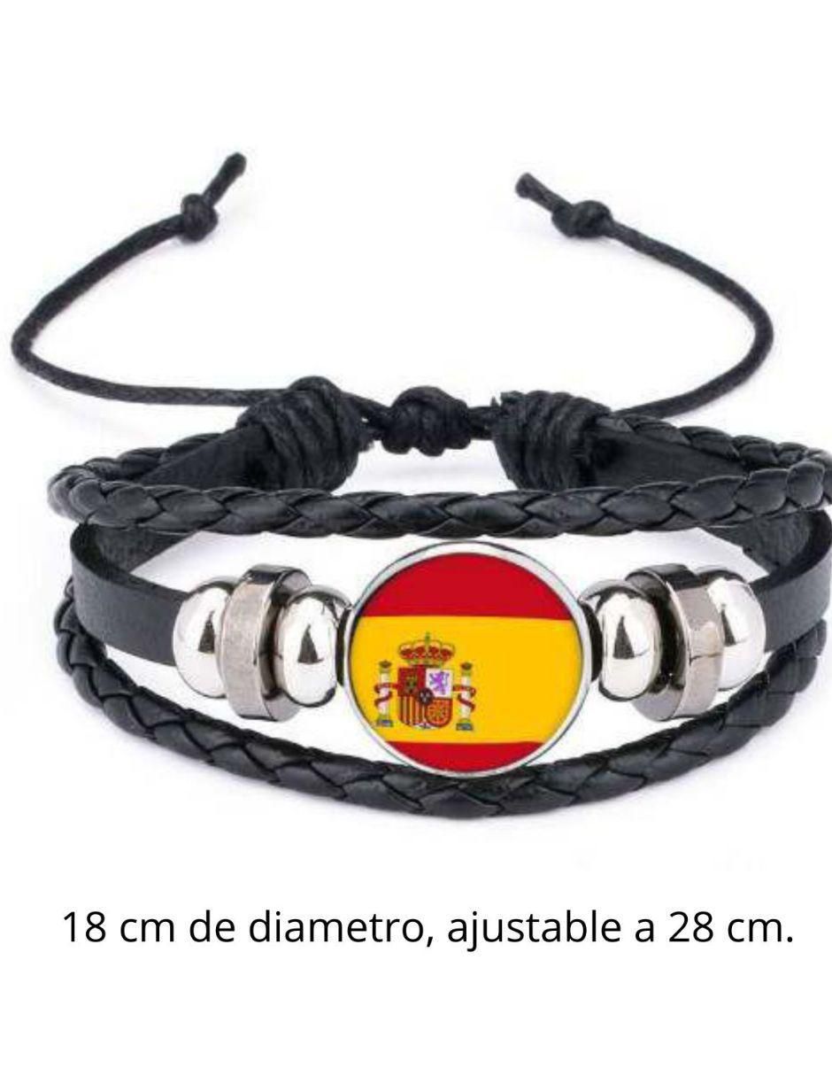 Pulsera de piel acabado liso 3