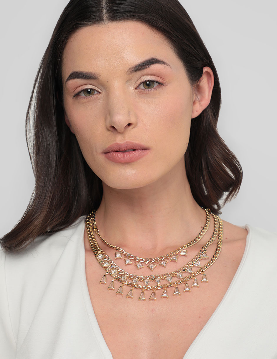 Collar Blair de baño de oro