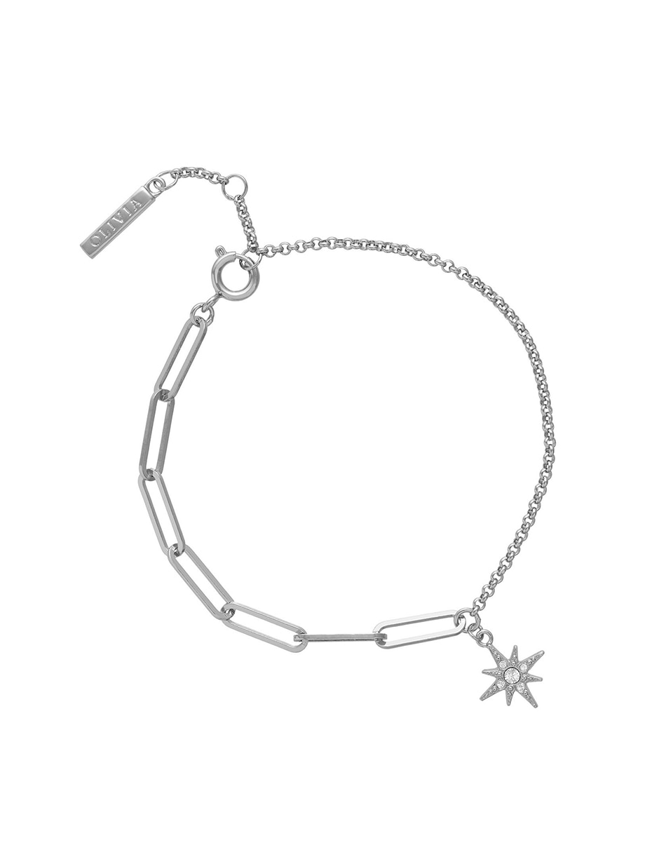 Brazalete con cristal Celestial acabado brillante