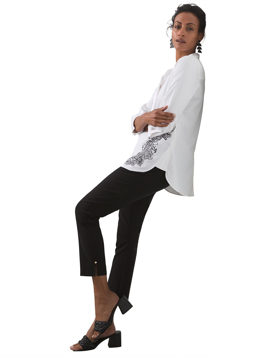 Pantalón capri So Slimming slim para mujer 2