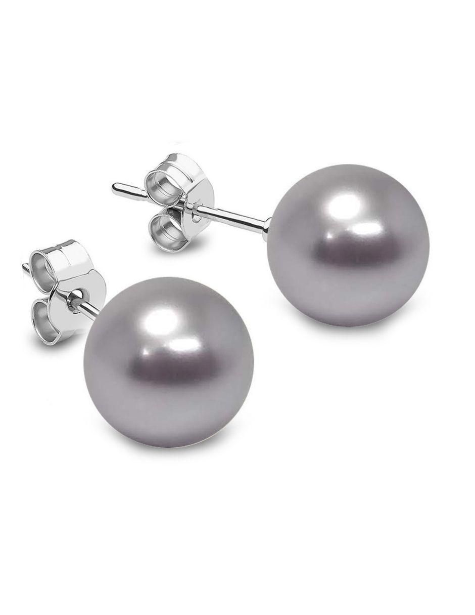 Aretes, collar y pulsera redonda Pearls de plata p 925 cristal 5
