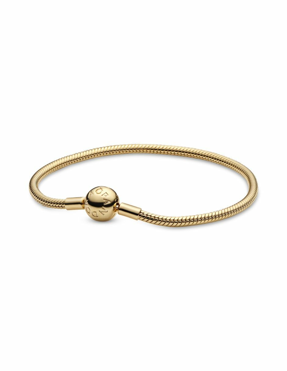 Pulsera de oro amarillo acabado baño de oro Pulsera de oro amarillo acabado baño de oro