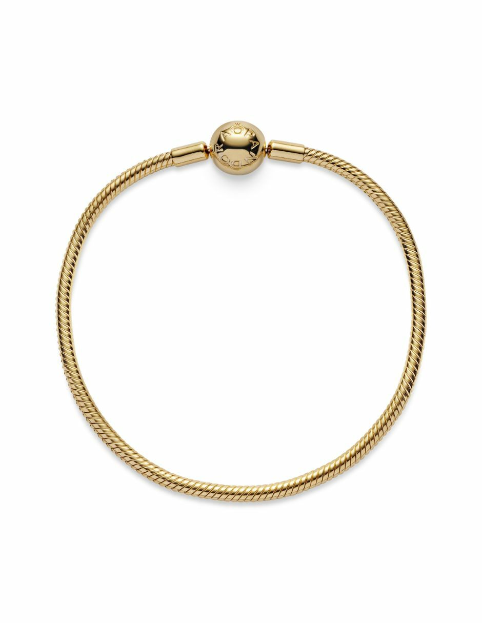 Pulsera de oro amarillo acabado baño de oro 3