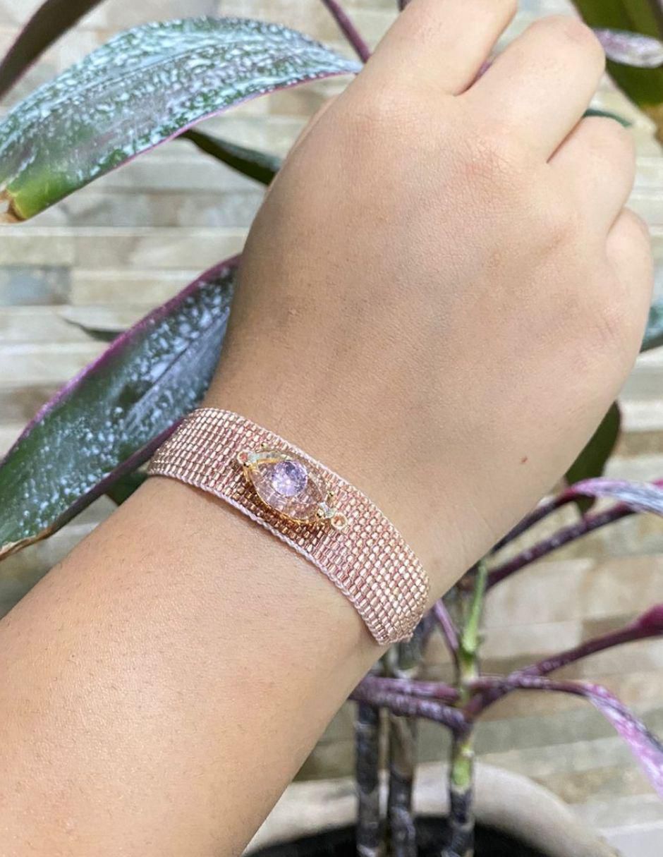 Pulsera Boho acabado liso 2